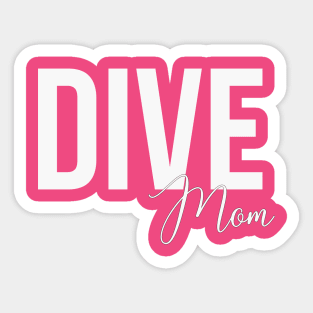 Dive Mom Sticker